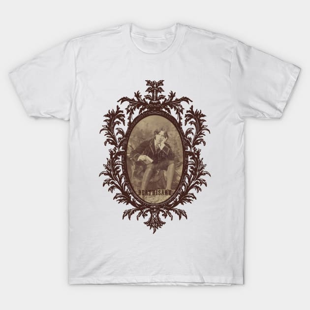 Oscar Wilde #4 T-Shirt by Death Is Art